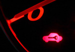 Security light flashing